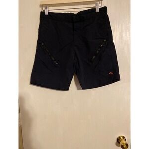 Armani Exchange Mens Black Zipper Pocket Board Shorts Swim Trunks Size S
0428